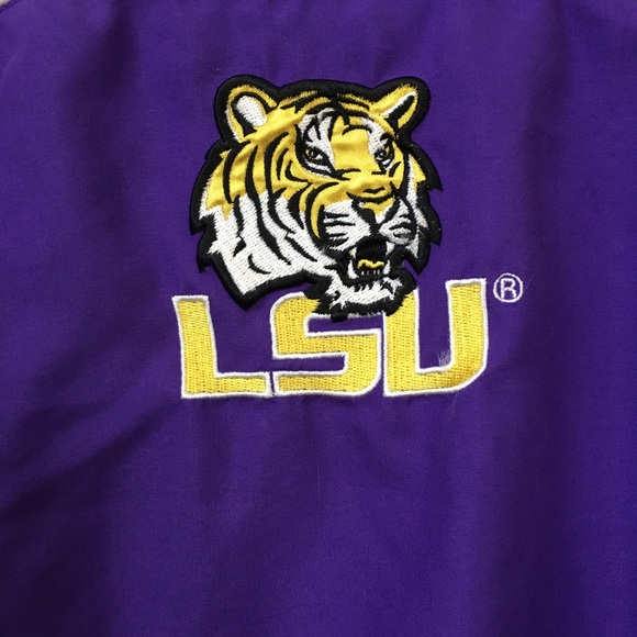LSU TIGERS UNIVERSITY unisex track sweater - Picture 6 of 14